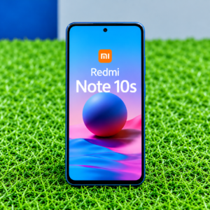 redmi note 10s on vibrant grass